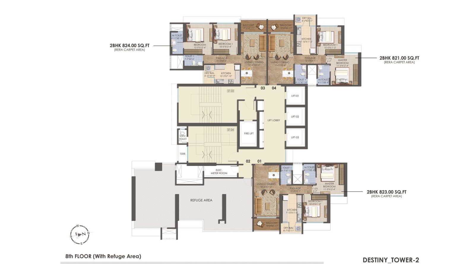Asmi-Roots-Typical-Floor-Plan-Refuge-Floor